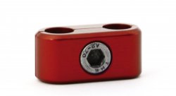 Сепаратор шлангов D-03 (в силиконе) красный Goodridge PHS-03DR-CF