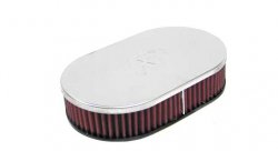 Фильтр нулевого сопротивления универсальный K&N RC-9000   Chrome Filter