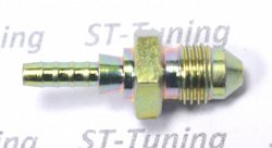 Фитинг папа AN-03 3/8Х24 под прямой конус, короткий D-03 сталь, под опрессовку S441-03Z, Goodridge