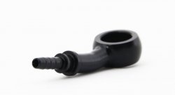 Фитинг banjo d10 mm, 20° D-03 алюминий ЧЕРНЫЙ, под опрессовку S5093-03DBK, Goodridge