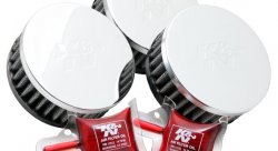 Фильтр нулевого сопротивления универсальный K&N RC-0173   Chrome Filter