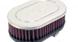 Фильтр нулевого сопротивления универсальный K&N RC-2360   Chrome Filter