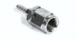 Фитинг мама AN-03 3/8X24 под прямой конус D-03 хром, под опрессовку S6001-03CH, Goodridge