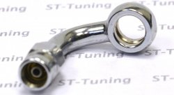 Фитинг banjo d10mm, 90° D-03 хром 5099-03CH, Goodridge