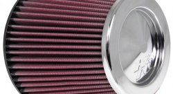 Фильтр нулевого сопротивления универсальный K&N RF-1043   Chrome Filter