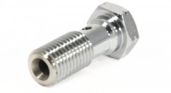 Болт (штуцер) для banjo M12x1.5 L=30mm хром, Goodridge 992-04-M12CH