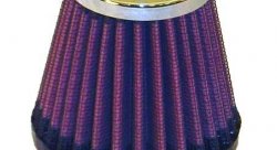 Фильтр нулевого сопротивления универсальный K&N RC-1070   Chrome Filter