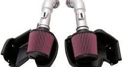 Система впуска K&N 69-7078TS TYPHOON; NISSAN/INFINITI 370Z/G37, V6-3.7L, 09-10- SILVER
