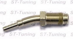 Фитинг папа M10*1 под прямой и обратный конус, 20°, крутящийся, D-03 сталь S445-2031Z, Goodridge