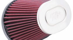 Фильтр нулевого сопротивления универсальный K&N RC-5132   Chrome Filter