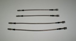 Армированные тормозные шланги Goodridge TBW0909-4P (4 шт.) BMW E38 7er alle 10/94-10/01+