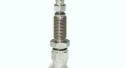 Фитинг папа AN-03 3/8X24 c прокачным штуцером, длинный D-03 сталь 443-03BNP, Goodridge