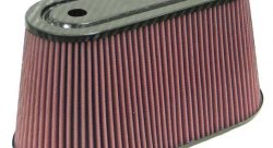 Фильтр нулевого сопротивления универсальный K&N RP-5070   Air Filter - Carbon Fiber Top and Base