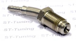 Фитинг папа M10*1 под прямой и обратный конус, 20°, крутящийся, D-03 сталь S445-2031Z, Goodridge