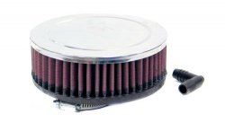 Фильтр нулевого сопротивления универсальный K&N RA-066V   Chrome Filter