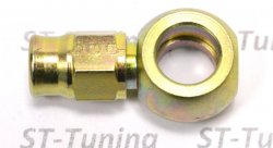 Фитинг banjo d10 mm, короткий D-03, сталь 5091-03P, Goodridge
