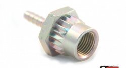 Фитинг мама M10*1 под прямой конус, Peugeot D-03 нерж. сталь, под опрессовку S6001-31ZPR, Goodridge