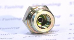 Фитинг мама AN-03 3/8X24 под обратный конус, 19mm D-03 сталь, под опрессовку S759-03-03Z, Goodridge