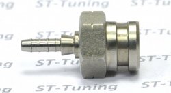 Фитинг мама M10*1 под прямой конус, обрезан D-03 нерж. сталь, под опрессовку S758-03-31SFZ Goodridge