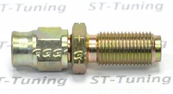 Фитинг папа M10*1 под обратный конус, длинный D-03 сталь 444-31P, Goodridge