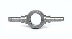 Фитинг banjo d10 mm, проходной D-03 сталь, под опрессовку S5095-03Z, Goodridge