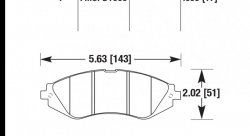 Колодки тормозные HB592F.665 HAWK HPS