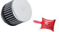 Фильтр нулевого сопротивления универсальный K&N RC-0910   Chrome Filter