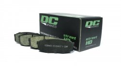 КОМПЛЕКТ ЗАДНИЙ:Тормозные диски DBA 42723S T3+колодки DC brakes sHD Toyota  LC 200, Lexus LX570,450D