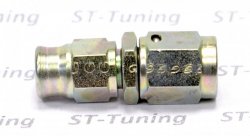 Фитинг мама AN-03 3/8X24 под прямой конус, вращающийся D-03 сталь 6001-03P, Goodridge