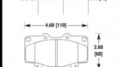 Колодки тормозные HB316P.670 HAWK SuperDuty