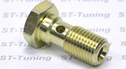 Болт (штуцер) для banjo AN-04, сталь, 7/16x20, Goodridge 775-04Z