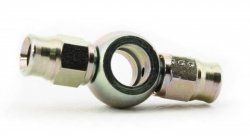 Фитинг banjo d10 mm, проходной D-03 сталь, 5095-03P, Goodridge