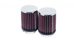 Фильтр нулевого сопротивления универсальный K&N RC-1352   Chrome Filter