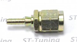 Фитинг мама M10*1 под прямой конус, крутящийся D-03 сталь, под опрессовку S451-31Z, Goodridge