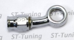 Фитинг banjo d10 mm, 20° в бок D-03 хром 5097-03CH, Goodridge