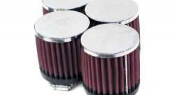 Фильтр нулевого сопротивления универсальный K&N RC-0874   Chrome Filter