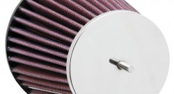 Фильтр нулевого сопротивления универсальный K&N RC-8220   Chrome Filter