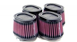 Фильтр нулевого сопротивления универсальный K&N RU-0984   Rubber Filter