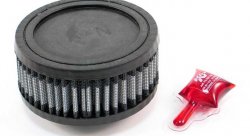 Фильтр нулевого сопротивления универсальный K&N RU-0370   Rubber Filter