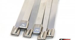 Хомуты для трубы до 155 мм (6,2") 8 мм*50 см, нерж. сталь, 6шт. Thermal Division TDCL166