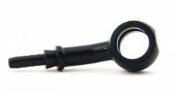 Фитинг banjo d10 mm, 20° D-03 алюминий ЧЕРНЫЙ, под опрессовку S5093-03DBK, Goodridge