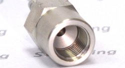 Фитинг мама M10*1 под прямой конус, VW D-03 нерж. сталь, под опрессовку S6001-31CVW, Goodridge