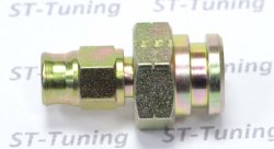 Фитинг мама M10*1 под обратный конус, под ключ 19mm D-03 сталь 759-03-31P, Goodridge