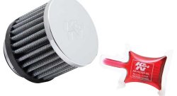 Фильтр нулевого сопротивления универсальный K&N RC-1130   Chrome Filter