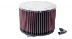 Фильтр нулевого сопротивления универсальный K&N RA-068V   Chrome Filter
