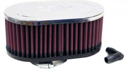 Фильтр нулевого сопротивления универсальный K&N RA-072V   Chrome Filter