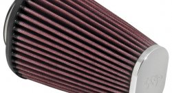 Фильтр нулевого сопротивления универсальный K&N RC-3680   Chrome Filter