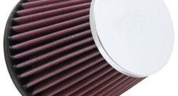 Фильтр нулевого сопротивления универсальный K&N RC-9980   Chrome Filter