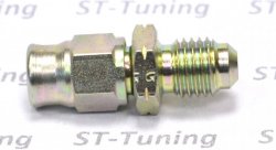 Фитинг папа M10*1,25 под прямой конус, короткий D-03 сталь 445-32P, Goodridge