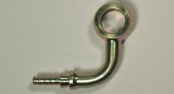 Фитинг banjo d10 mm, 90°, вбок D-03 сталь, под опрессовку S5099S-03Z1, Goodridge